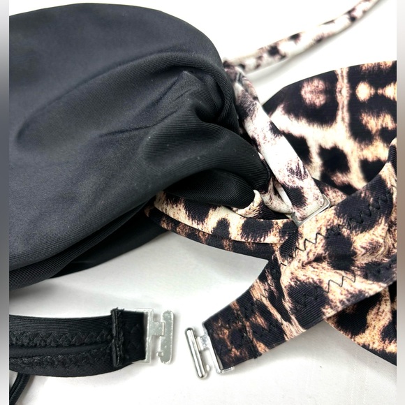 Sexy leopard print bikini size medium - Picture 3 of 4